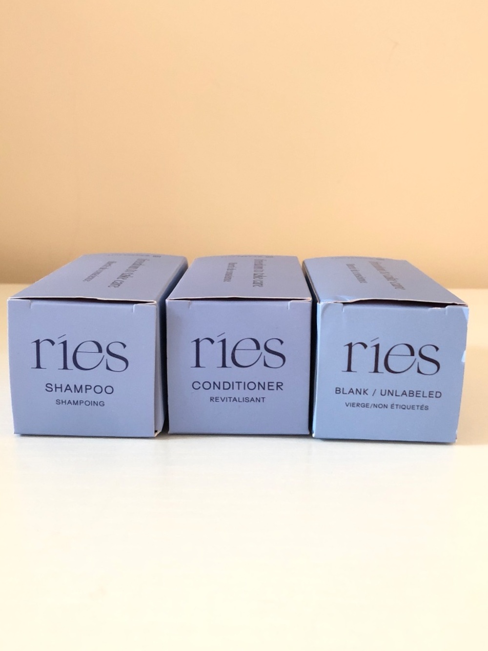 NWT RIES The Essential Refillable Travel Bottle 1.7oz 50ml 3-Pack Set BLUE - Picture 3 of 5